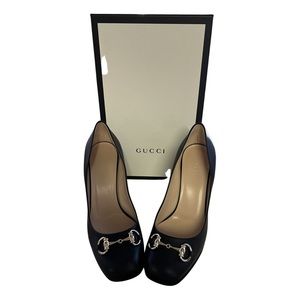 NIB Gucci chunky heel pump